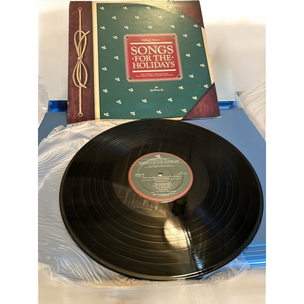 Hallmark Presents Songs For The Holidays 1987 Vintage Holiday Vinyl LP